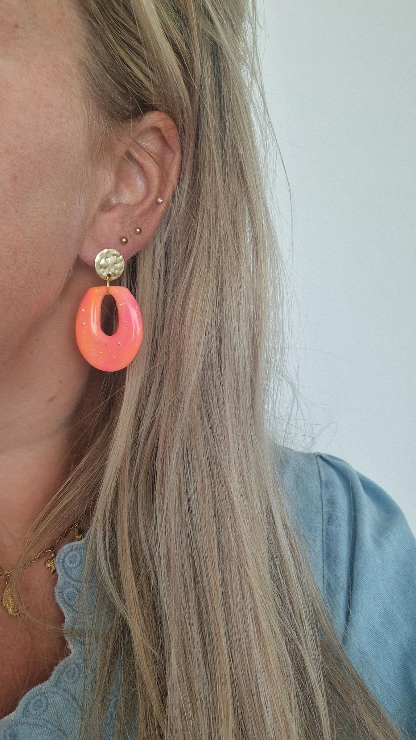 *nieuw* Neon oorbellen  – photo 2
